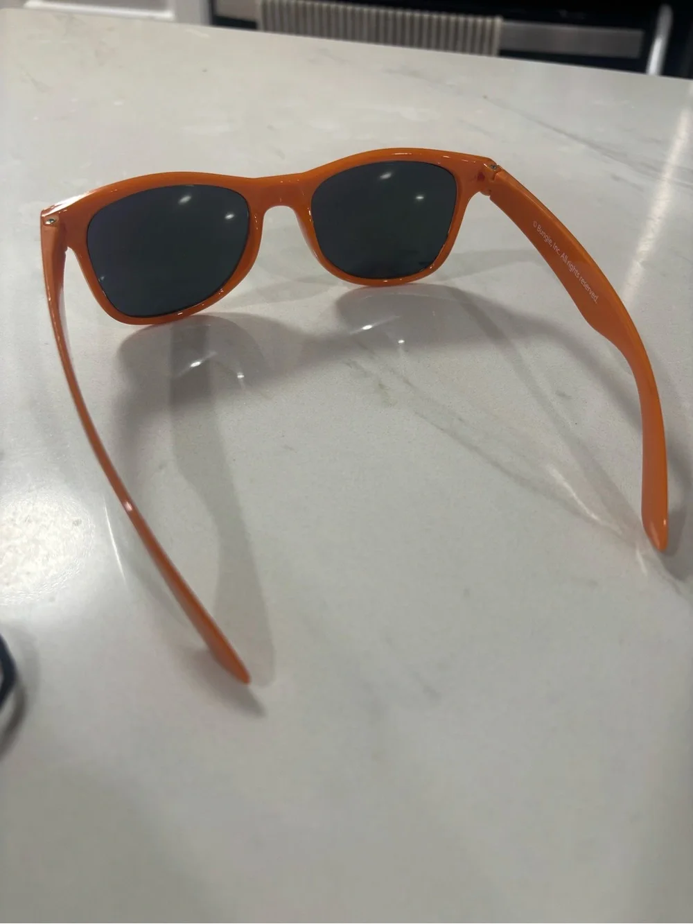 NWT Destiny Gamer Bundle Orange Sunglasses with Pouch & LootWear Crew Socks